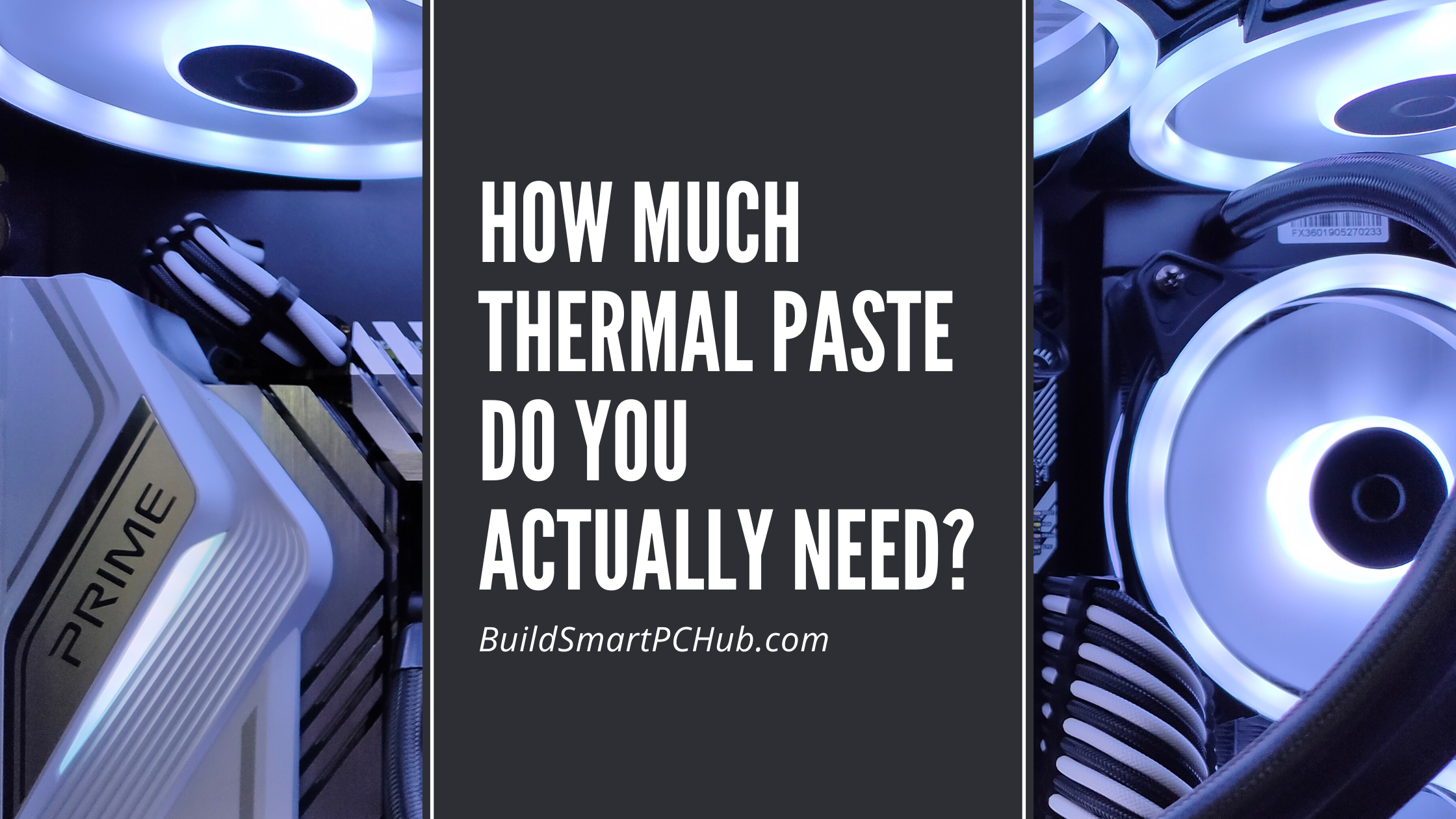 How Much Thermal Paste Do You Actually Need on a CPU?